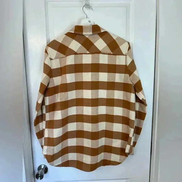 NWOT Duluth Trading Company Women’s ALHG Plaid Cross Haul Over-Shirt Jacket - Picture 4 of 9